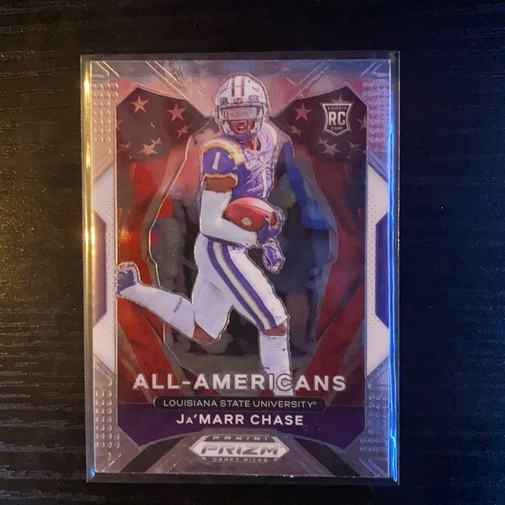 JaMarr Chase All Americans Panini Prizm Rookie